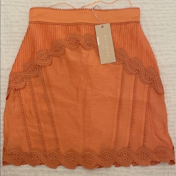 KEEPSAKE | GRAVITY SKIRT TERRACOTTA - Picture 6 of 9